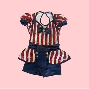 Weismann girls dance costume. Size IC. Complete with hat